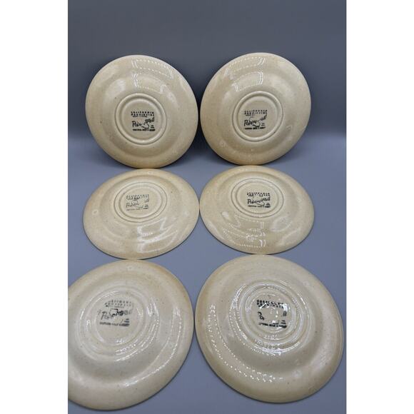 Metlox Poppytrail Saucer Tea Cup Set 6 California Provincial Chicken Vintage - Picture 3 of 8